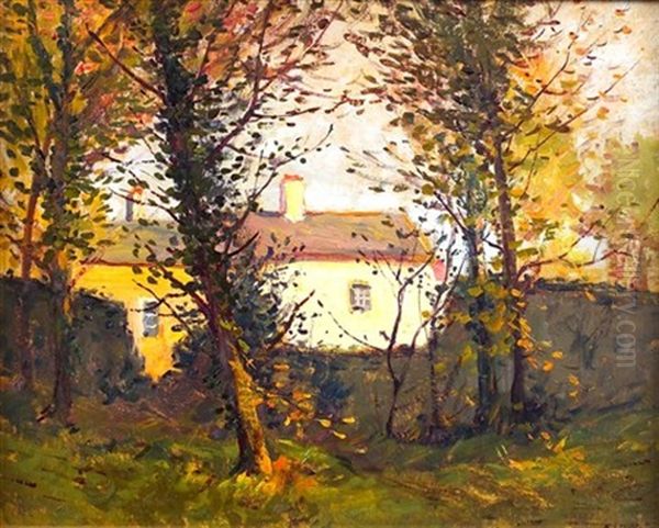 Cottage In Sunlight by Hans (Jean) Iten