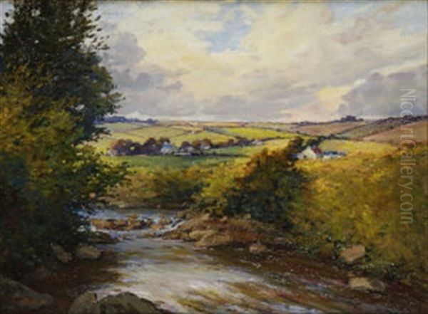 In The Glens Of Antrim Oil Painting by Hans (Jean) Iten