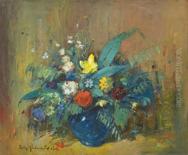 Still-life Oil Painting by Bela Ivanyi Gruenwald