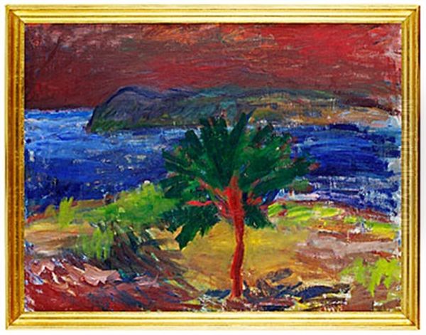 Vid Havet Stenungsund Oil Painting by Ivan Ivarson