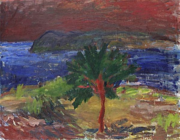 Vid Havet, Stenungson Oil Painting by Ivan Ivarson