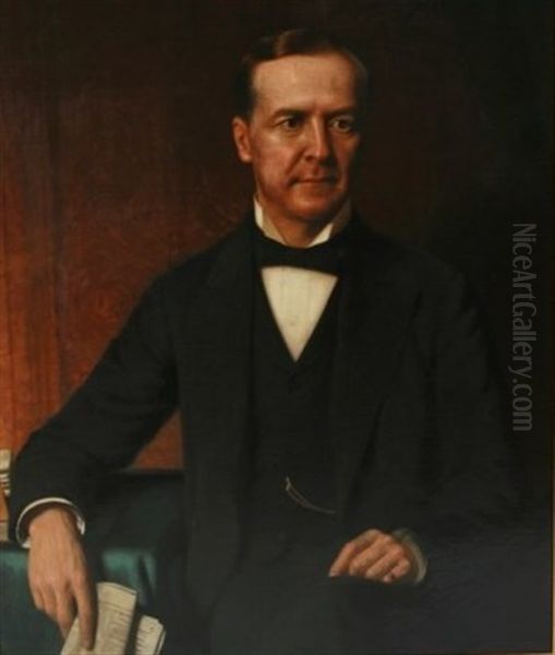 Allan Shelden Oil Painting by Lewis Thomas Ives