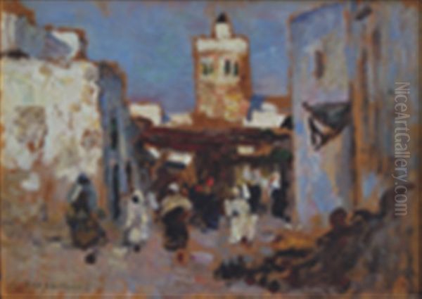 Mosquee Oil Painting by Frederick William Jackson