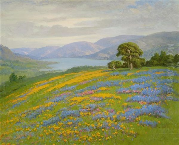 California Grandeur Oil Painting by William Franklin Jackson