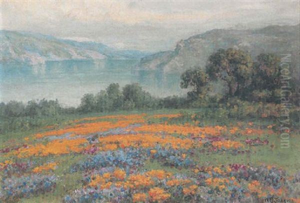 Wild Flowers By A River by William Franklin Jackson