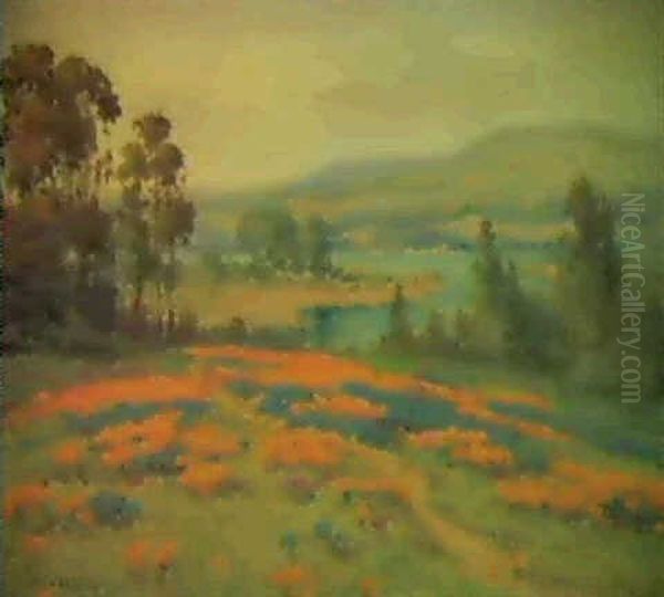 Russian River Oil Painting by William Henry Jackson