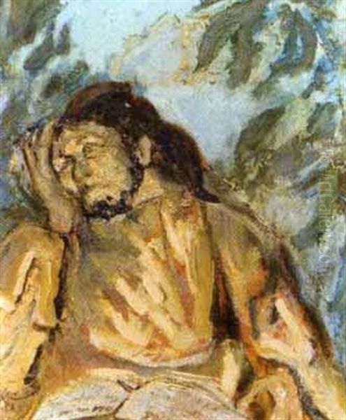 Le Christ Au Jardin Des Oliviers Oil Painting by Max Jacob