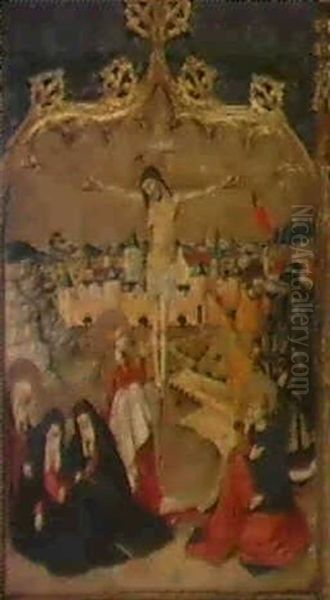 El Calvario Oil Painting by Jaime Baco Jacomart