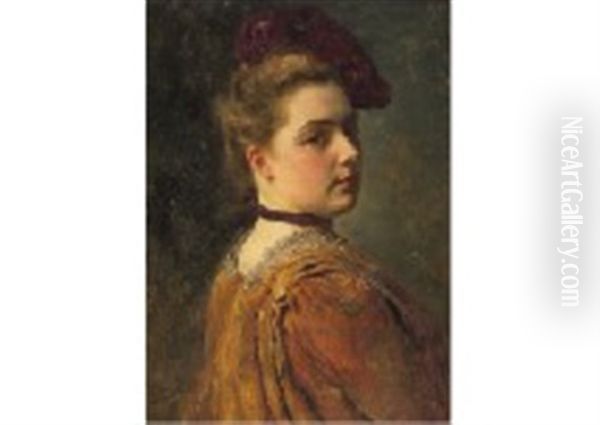 Dame by Gustave Jean Jacquet