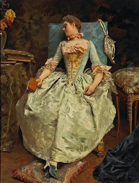 Le Reve Oil Painting by Gustave Jean Jacquet