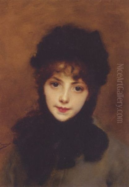 L'innocence Oil Painting by Gustave Jean Jacquet