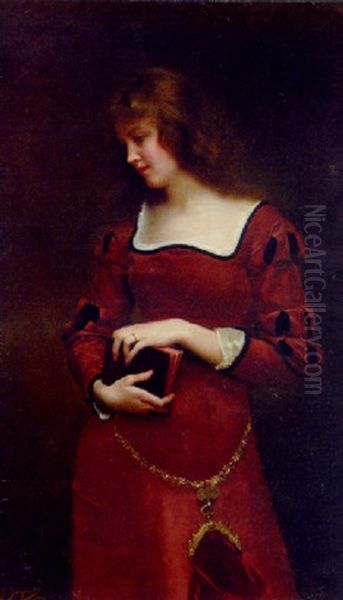 Wistful Thoughts Oil Painting by Gustave Jean Jacquet