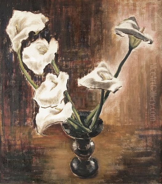 Callas Oil Painting by Willi Jaeckel