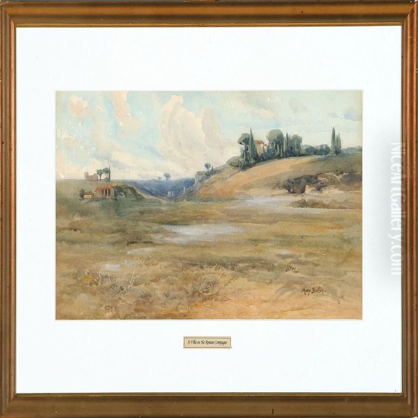 From The The Roman Campagna Oil Painting by Mary Georgina Barton