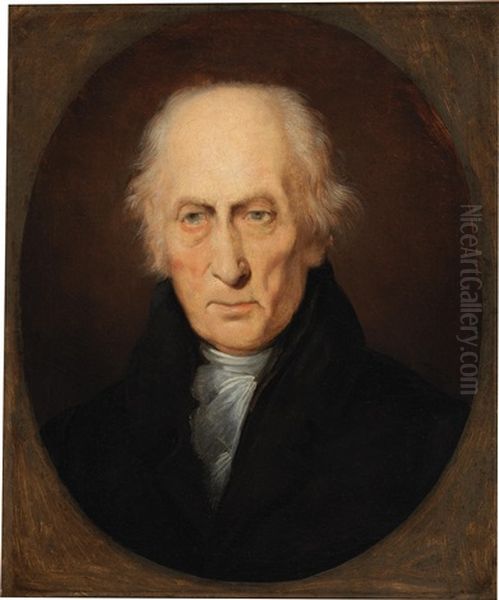 Portrait Of Charles Joseph Prince De Ligne Oil Painting by Ferdinand Jagemann