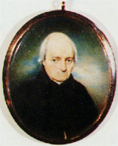 Portrait Of The Reverend John Bourne Oil Painting by Charles Jagger