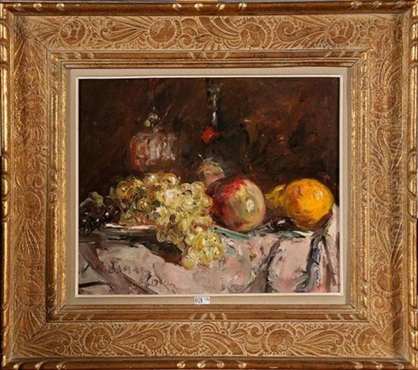 Nature Morte Aux Fruits Oil Painting by Armand Gustave Gerard Jamar