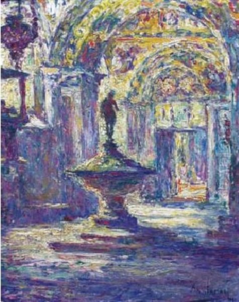 Venise Oil Painting by Armand Gustave Gerard Jamar