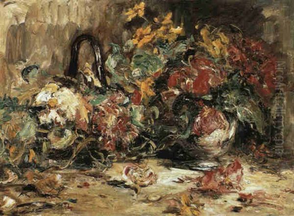 Nature Morte Oil Painting by Armand Gustave Gerard Jamar