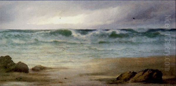 Incoming Tide Oil Painting by David James