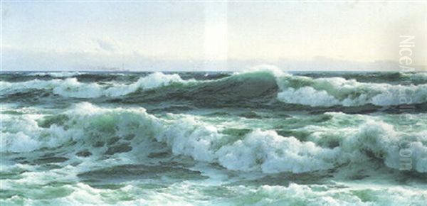 Time And Tide Oil Painting by David James