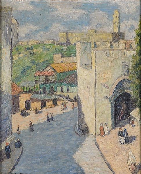 Untitled (jaffa Gate Jerusalem) by John Wells James