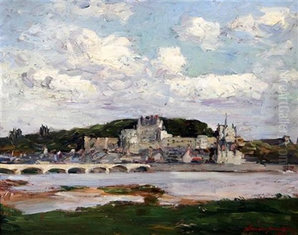 Amboise Castle Oil Painting by Alexander Jamieson