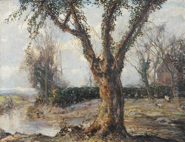 Hard Frost Oil Painting by Alexander Jamieson