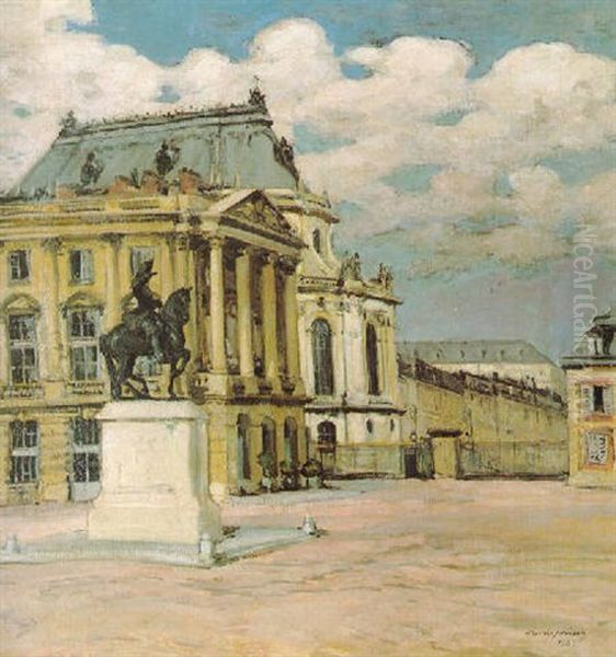 The Palace, Versailles Oil Painting by Alexander Jamieson