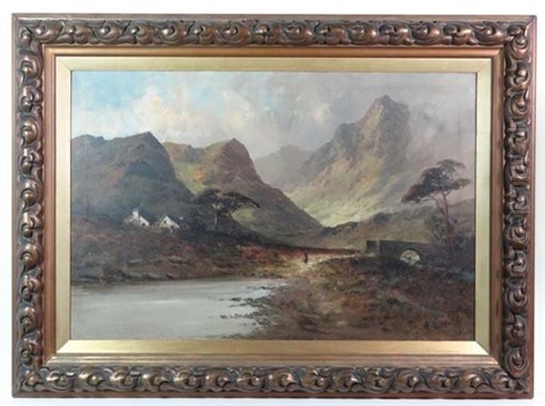 Ben Nevis Oil Painting by Francis E. Jamieson