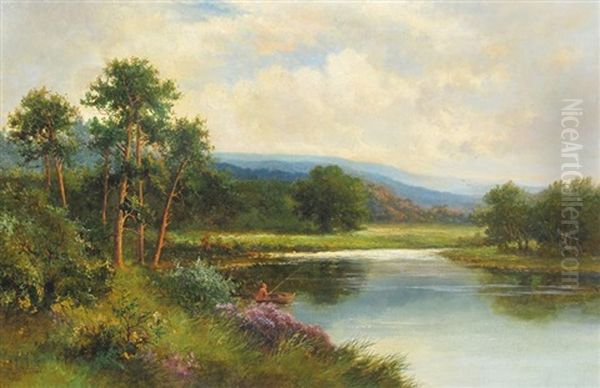 English (fl.) Oil Painting by Francis E. Jamieson