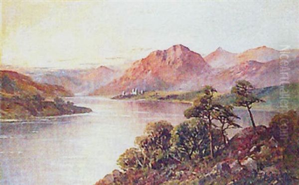 Loch Lomond Oil Painting by Francis E. Jamieson