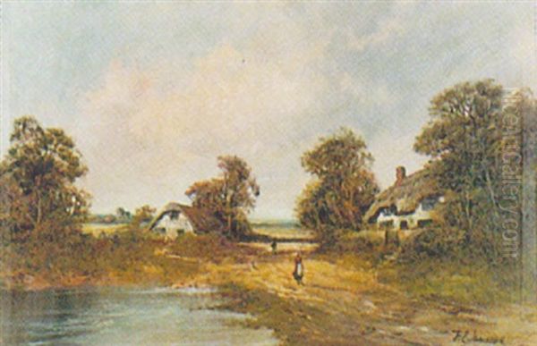 Dorking Oil Painting by Francis E. Jamieson