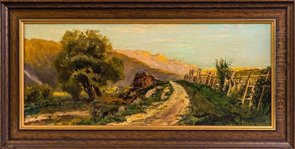 Landschaft Oil Painting by Hermine Von Janda