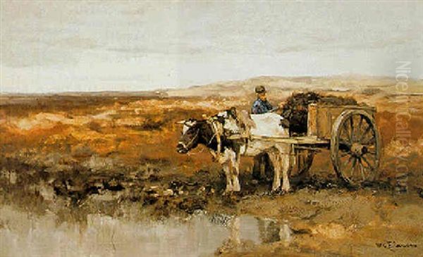 Loading The Cart Oil Painting by Willem George Frederik Jansen