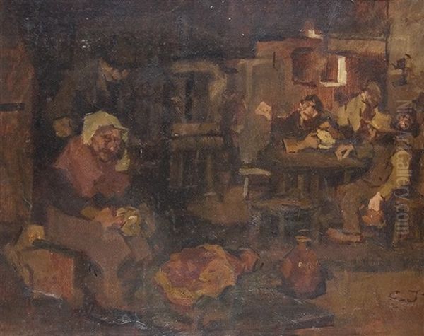 In The Tavern by Gerhard Janssen