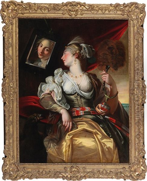 Allegorie Des Gesichtssinnes Oil Painting by Abraham Janssens