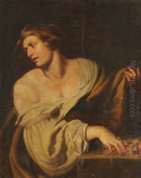 Porcia Oil Painting by Abraham Janssens