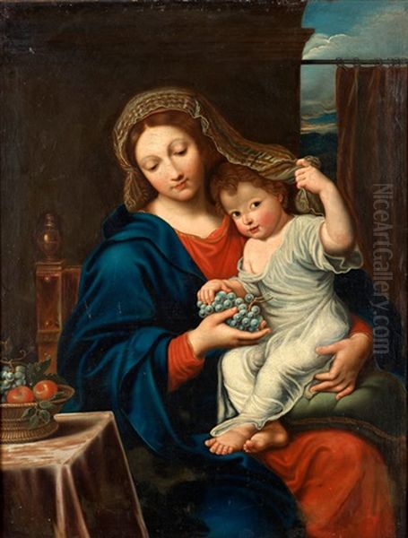 Madonnan Med Barnet Oil Painting by Abraham Janssens