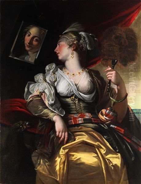 Das Gesicht Oil Painting by Abraham Janssens