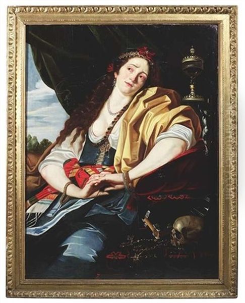 Maria Magdalena Oil Painting by Abraham Janssens