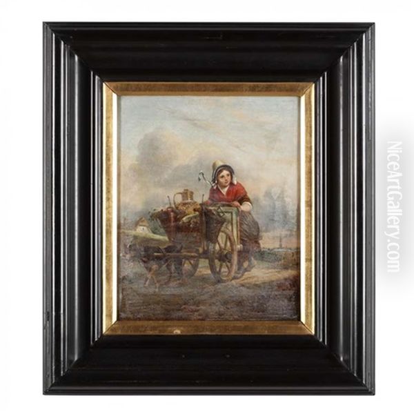 The Young Peddler Oil Painting by Johan Janssens