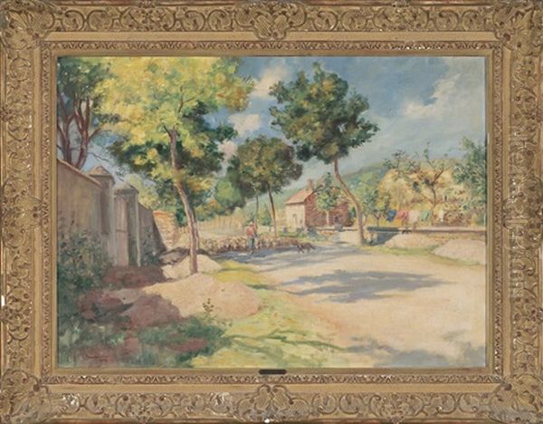 Vista Rural Oil Painting by Pierre Georges Jeanniot