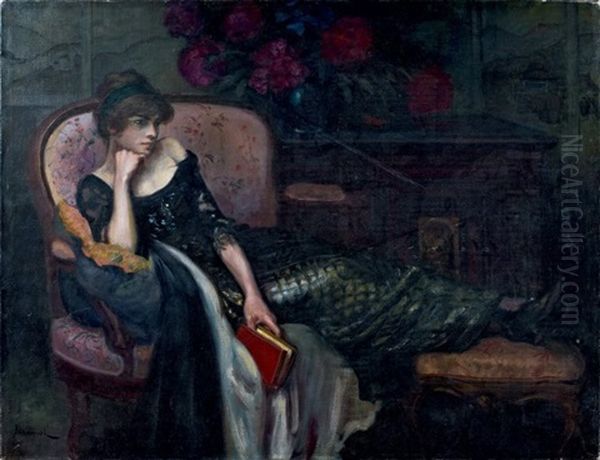 Melancolie Oil Painting by Pierre Georges Jeanniot