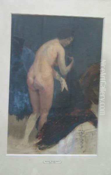 Baigneuse Oil Painting by Marcel Baschet