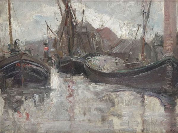 Les Barques Oil Painting by Marcel Jefferys