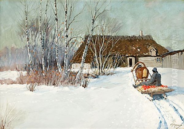 Sladfard Oil Painting by Andrei Afanasievich Jegorov