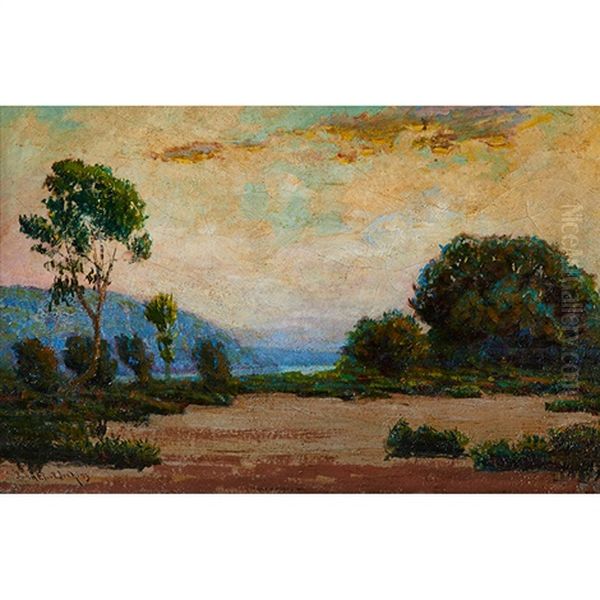 Landscape Oil Painting by John Eliot Jenkins