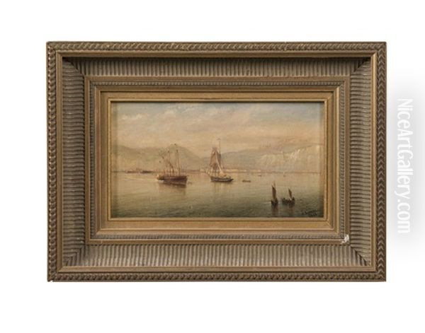 Dover Harbour Oil Painting by Isaac Walter Jenner