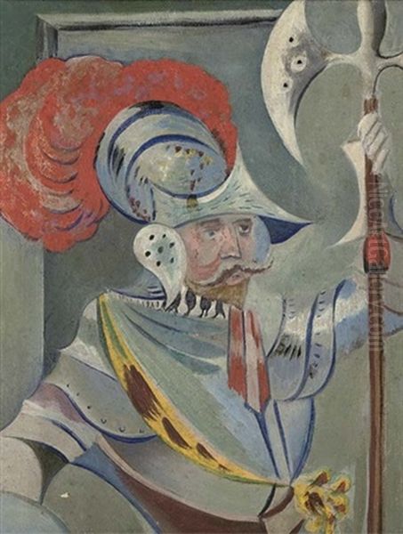 Quixotic Personnage Oil Painting by Humphrey Jennings